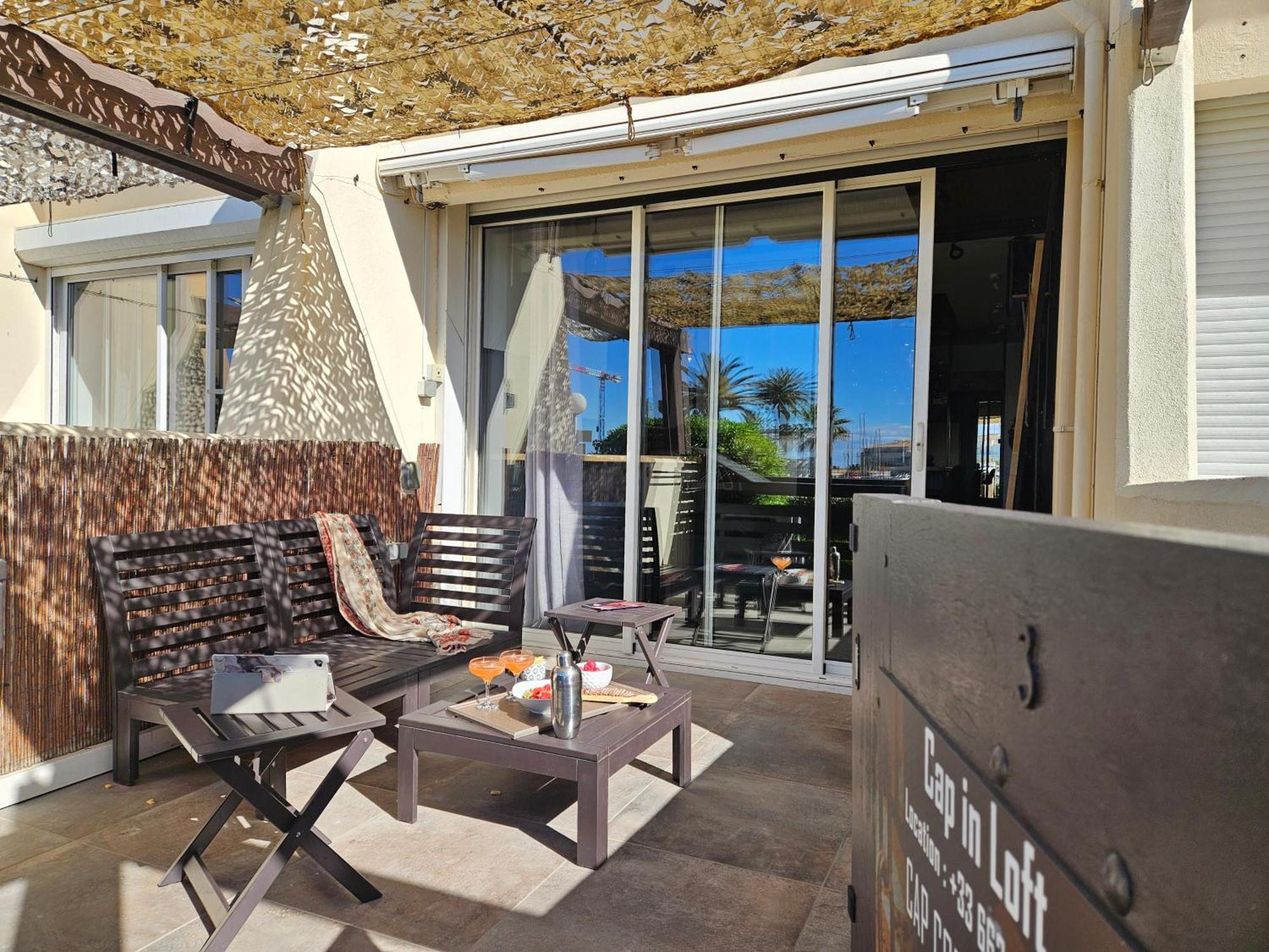 Apartment Naturist Cap In Loft Agde Eksteriør billede